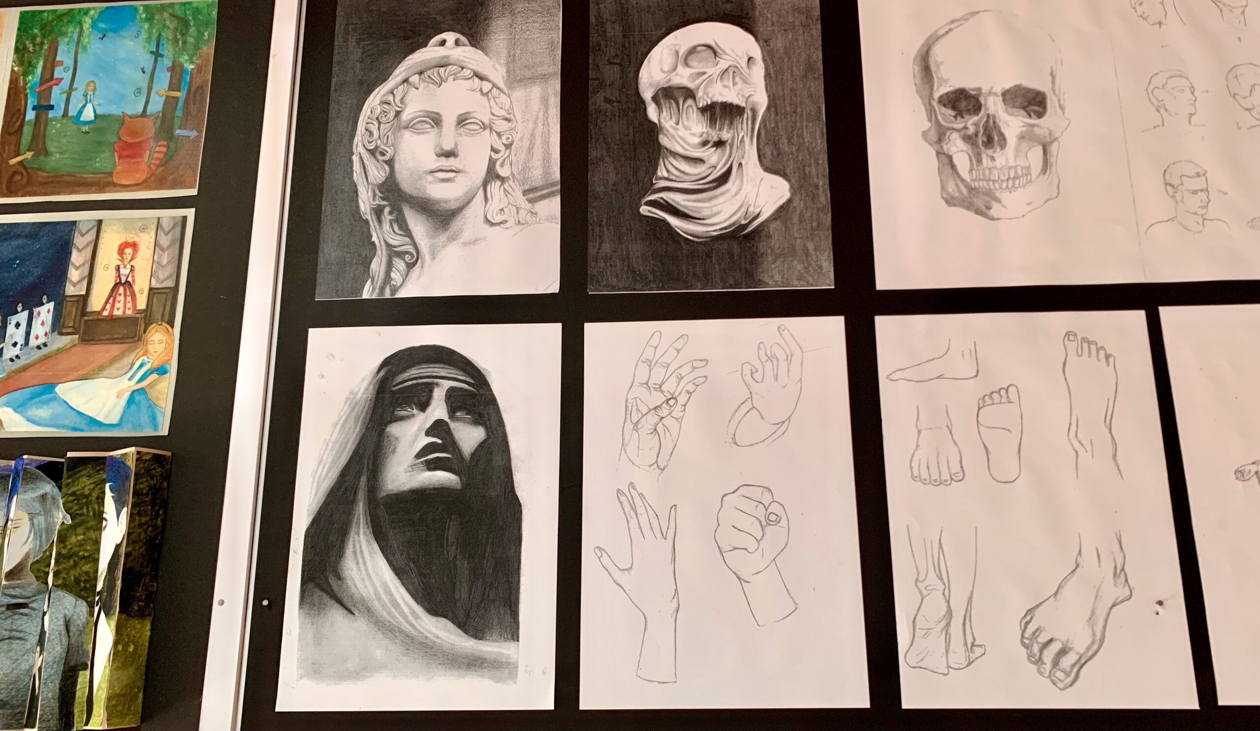 Exposição de Trabalhos de Artes Visuais