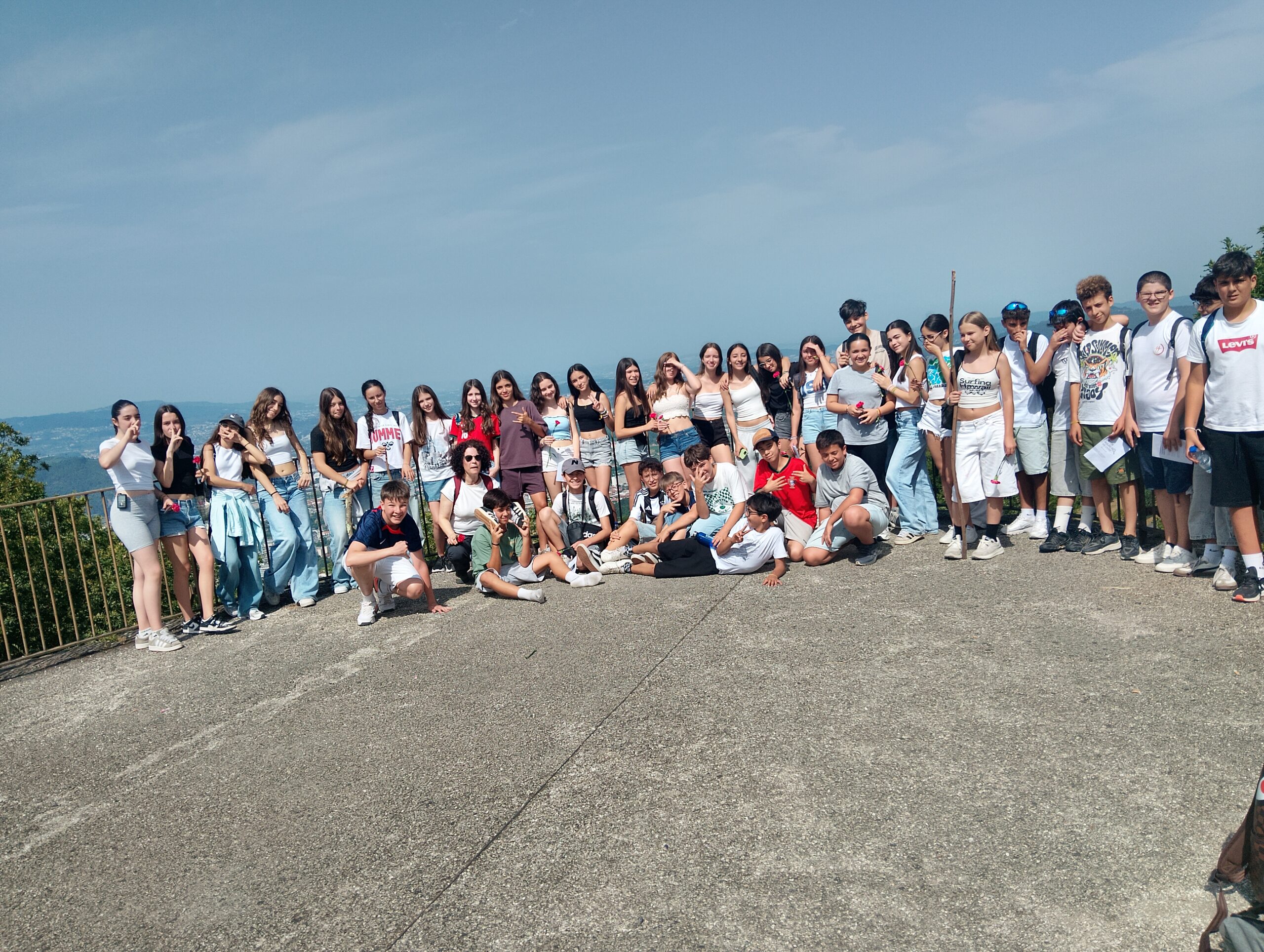 Eco-caminhada do 7A e 7B