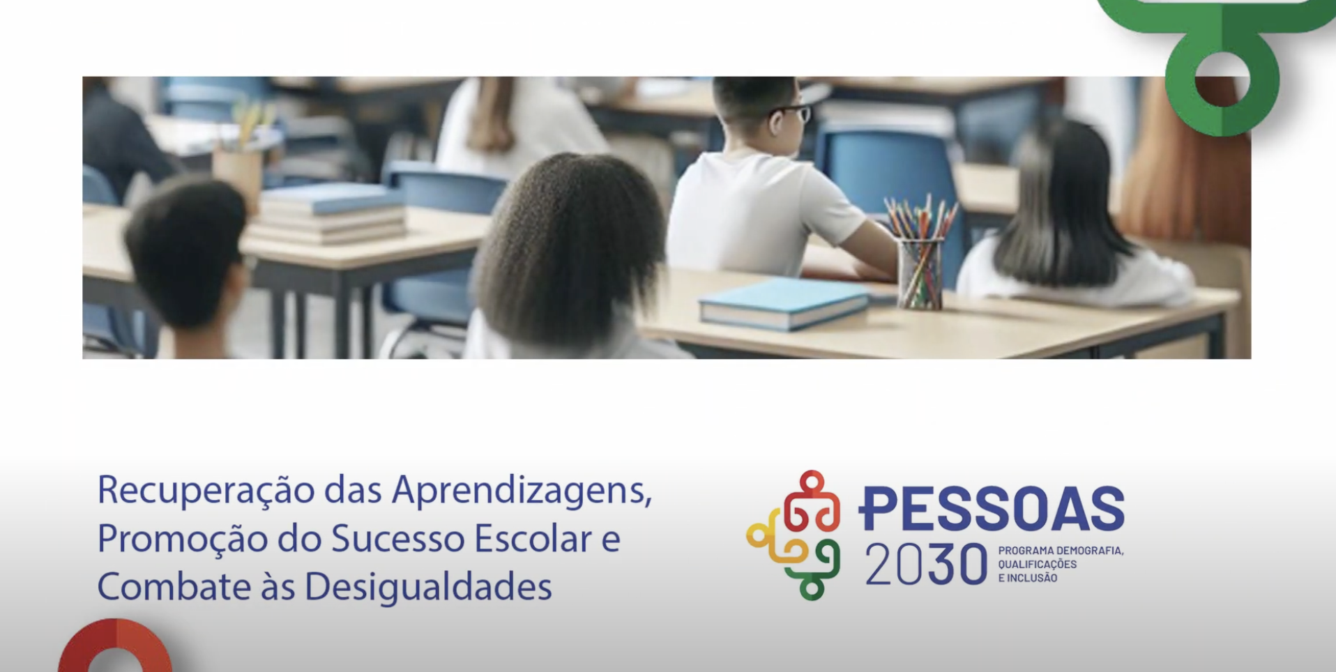 Webinar Ação 6.2. – Programa para competências sociais e emocionais