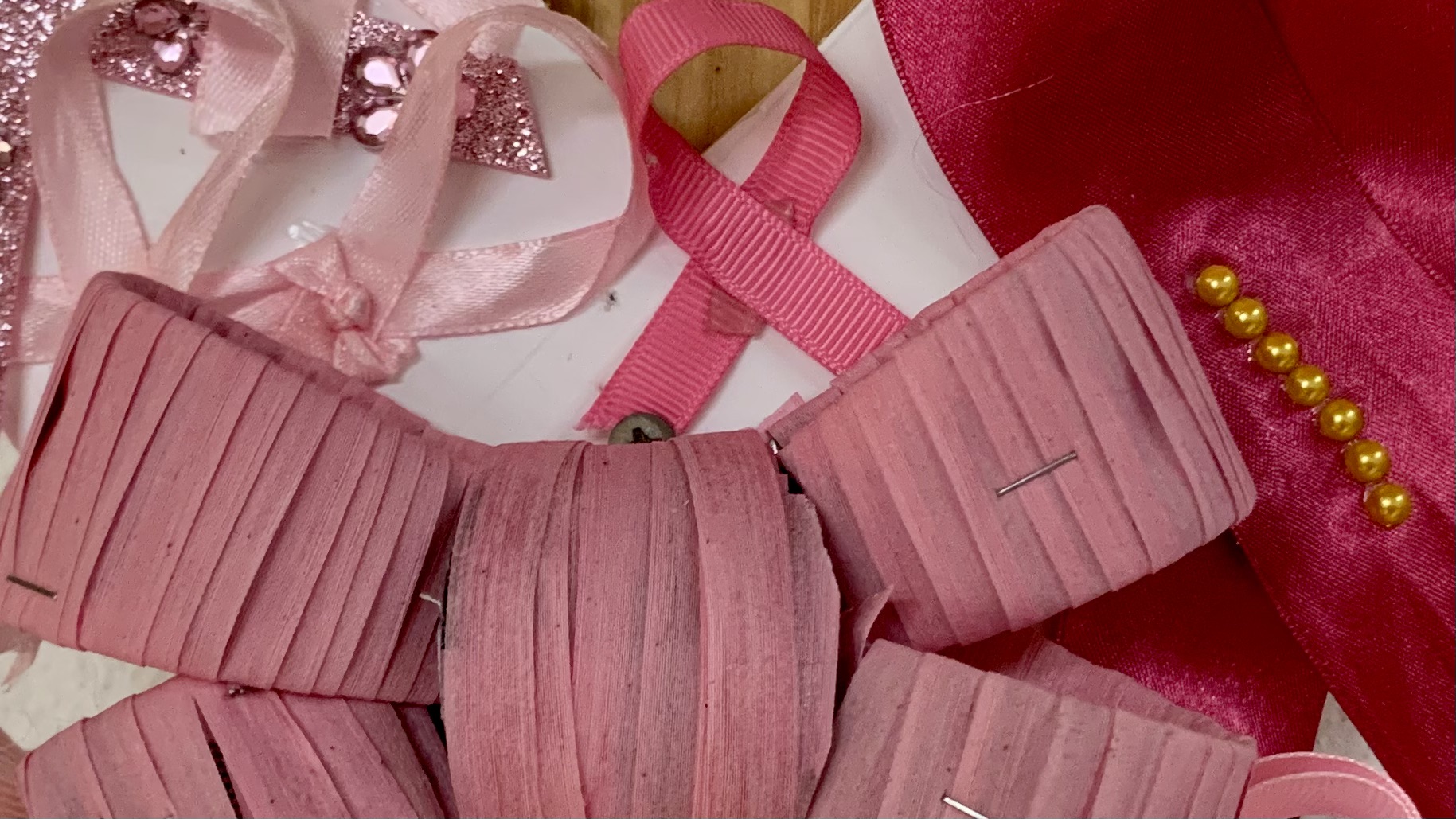 Desafio “Outubro Rosa” > Decoração Criativa