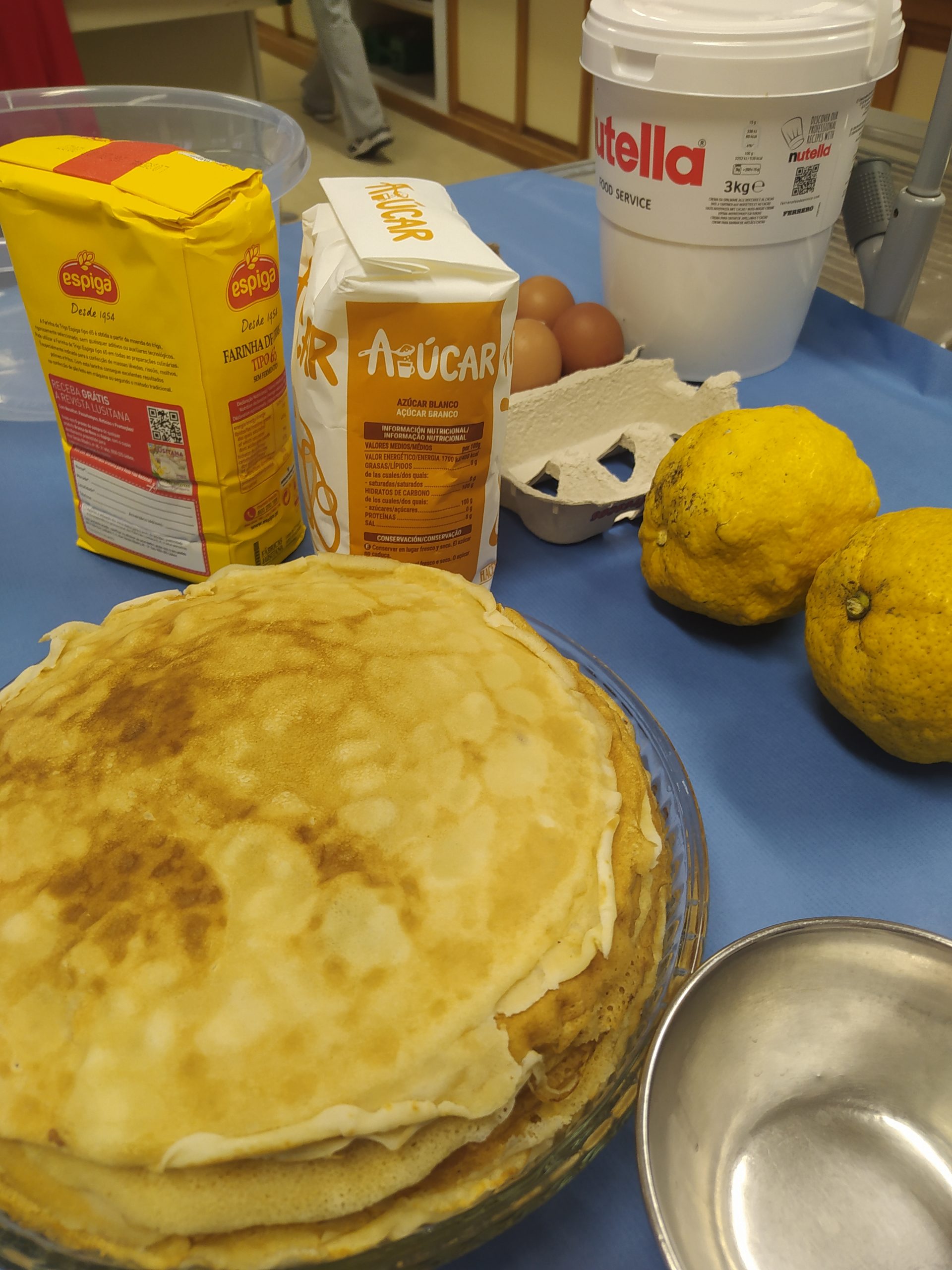 Um dia de Sabores e Tradição > “La Chandeleur” na Escola