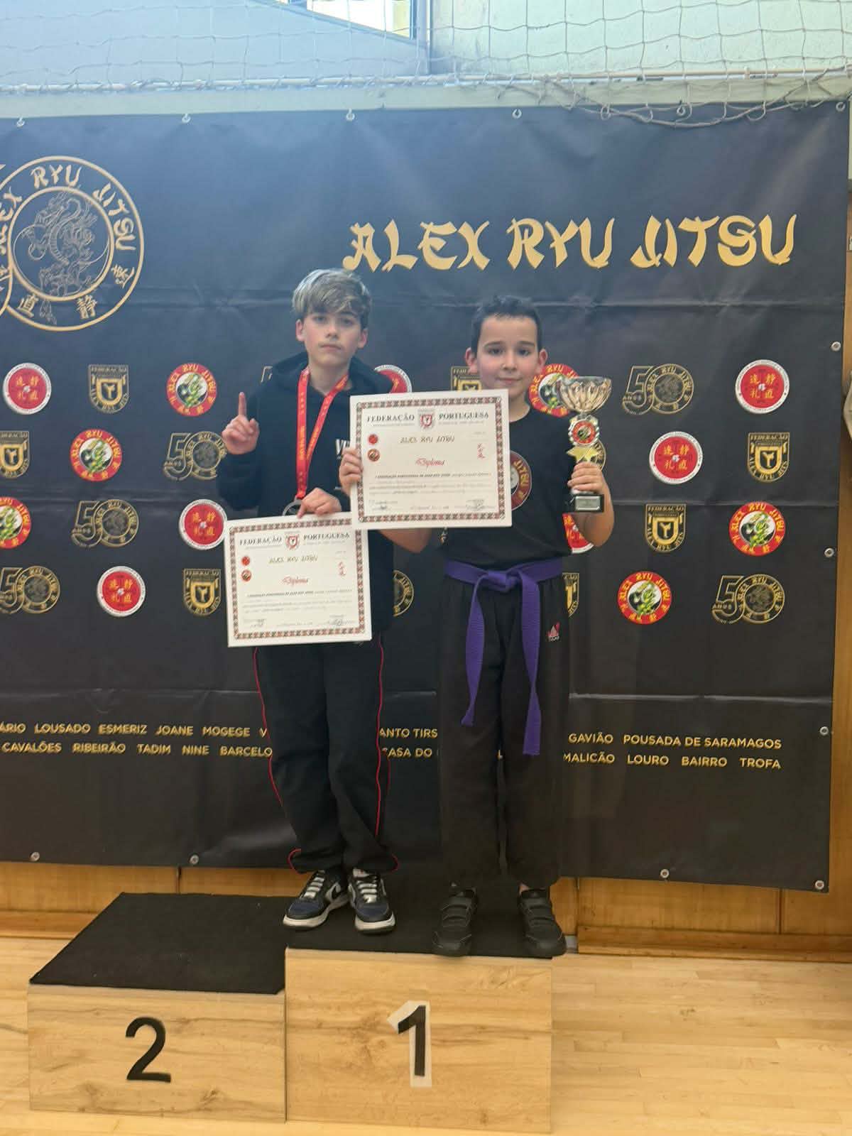 Habemus campeão! O nosso campeão nacional de Alex Jiu Jitsu!