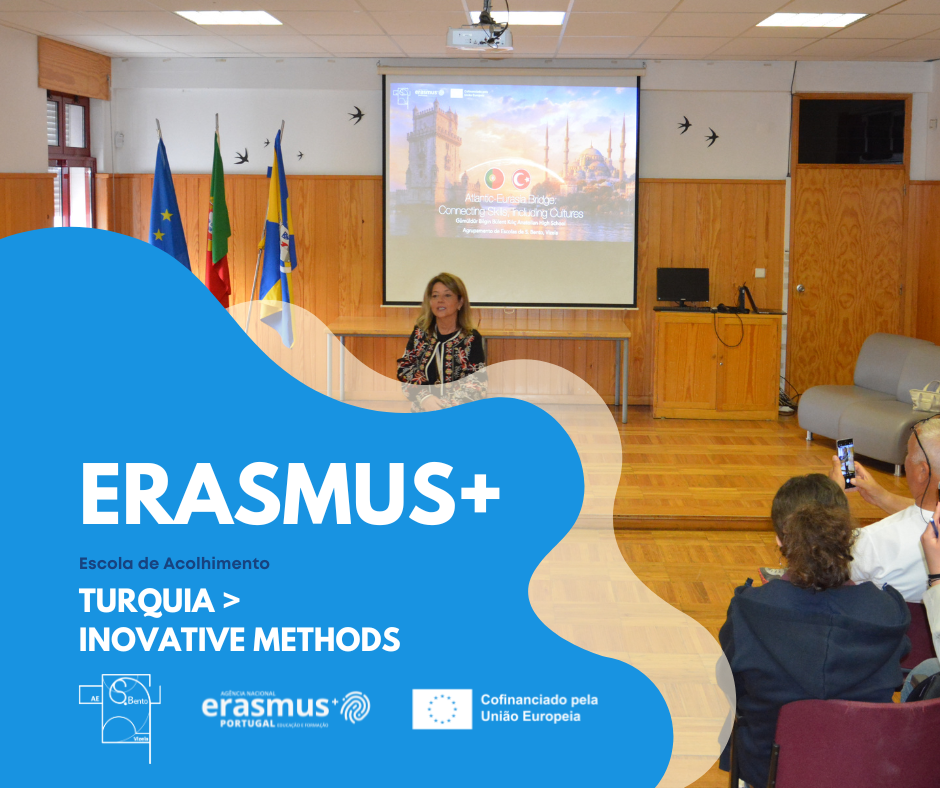 Mobilidade Erasmus+ em Vizela: Escola turca em intercâmbio com o Agrupamento de Escolas de S. Bento