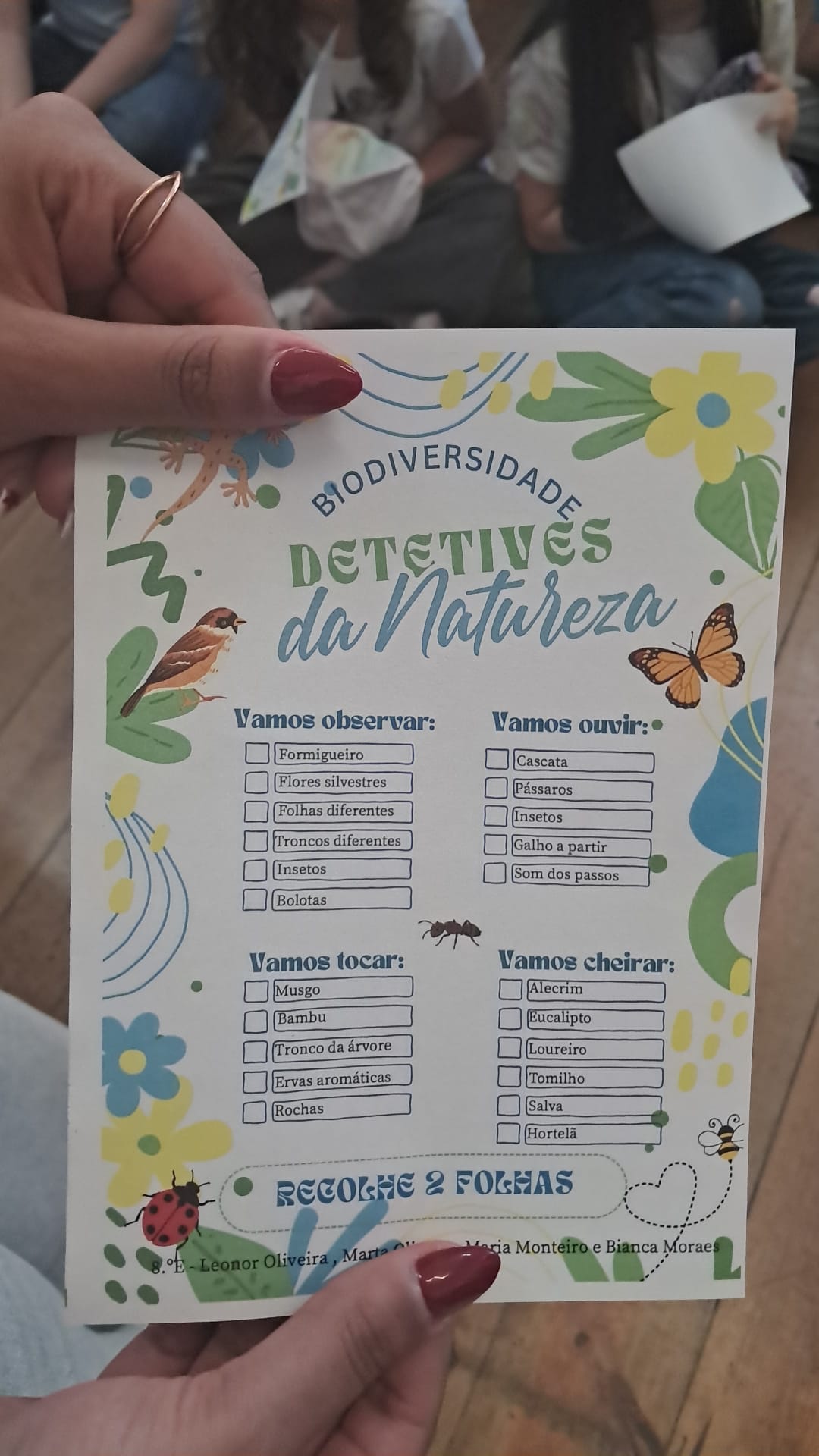 Detetives da Natureza na EB de Vizela, S. Paio