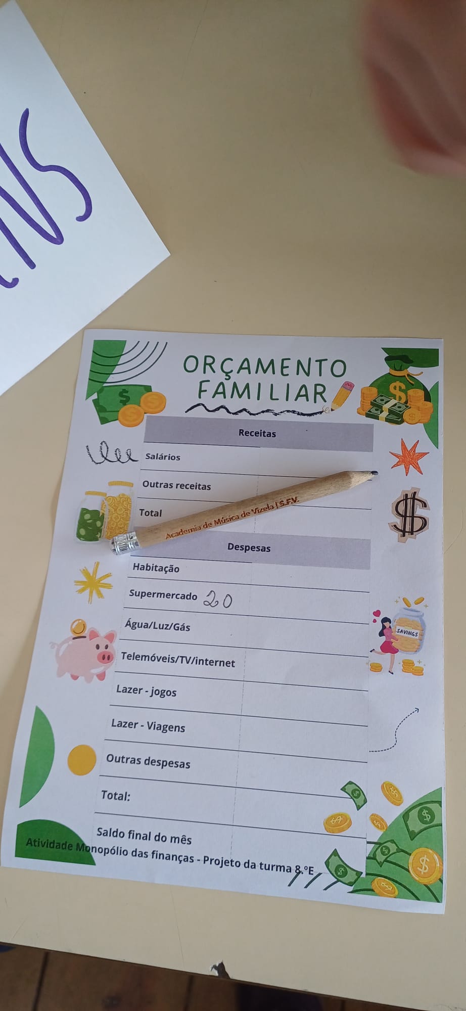 Atividade de articulação vertical no âmbito da disciplina de Cidadania e Desenvolvimento