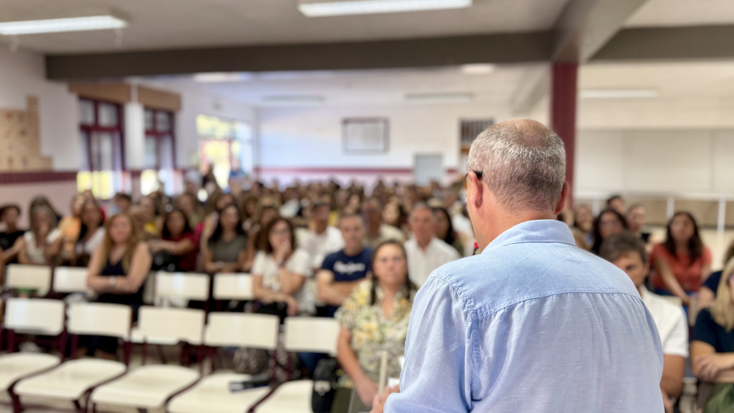 Receção aos docentes e assistentes técnicos e operacionais marcou o arranque do ano letivo 2026/2027