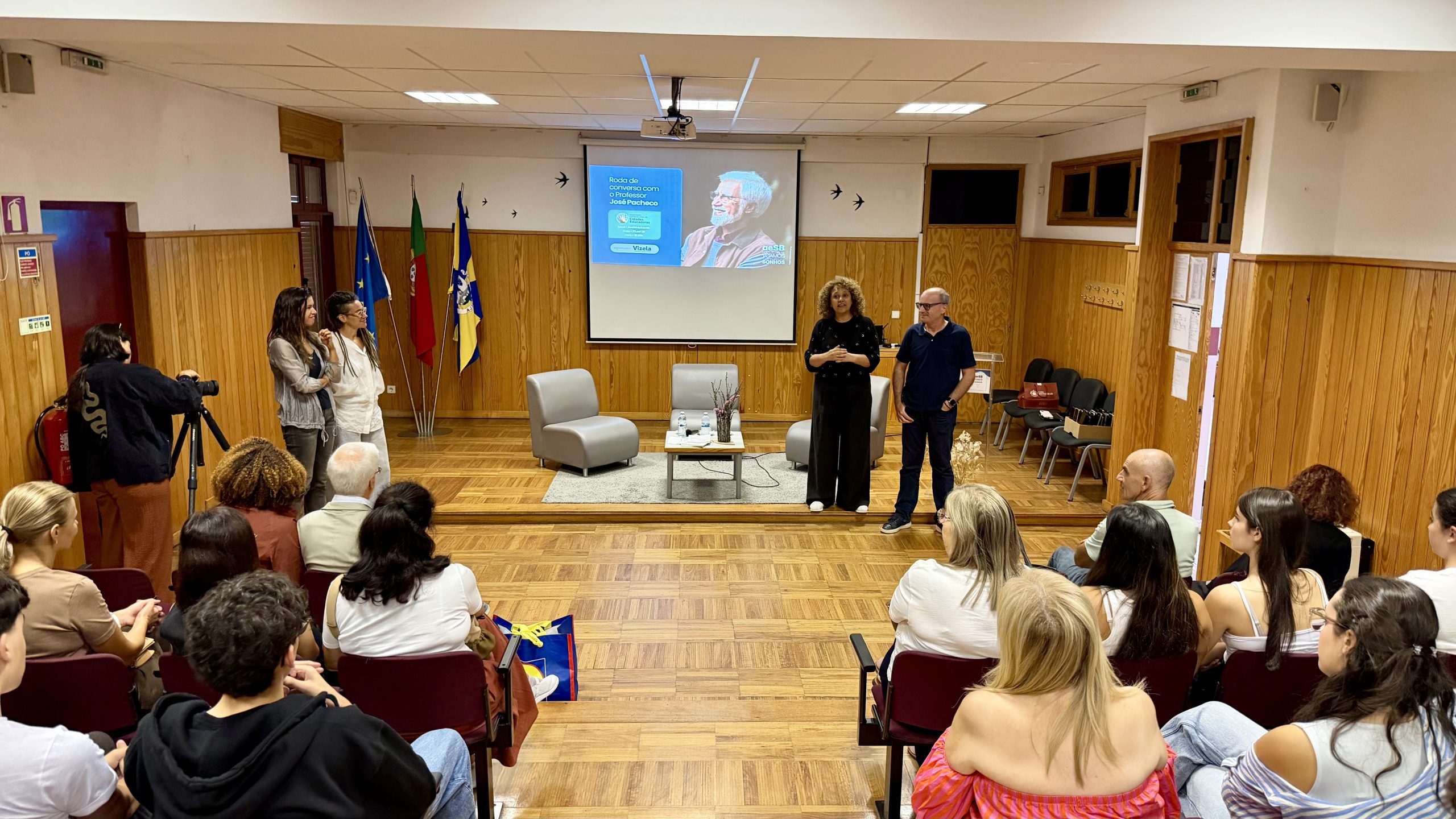 José Pacheco refletiu em Vizela  sobre a Escola e os desafios do futuro