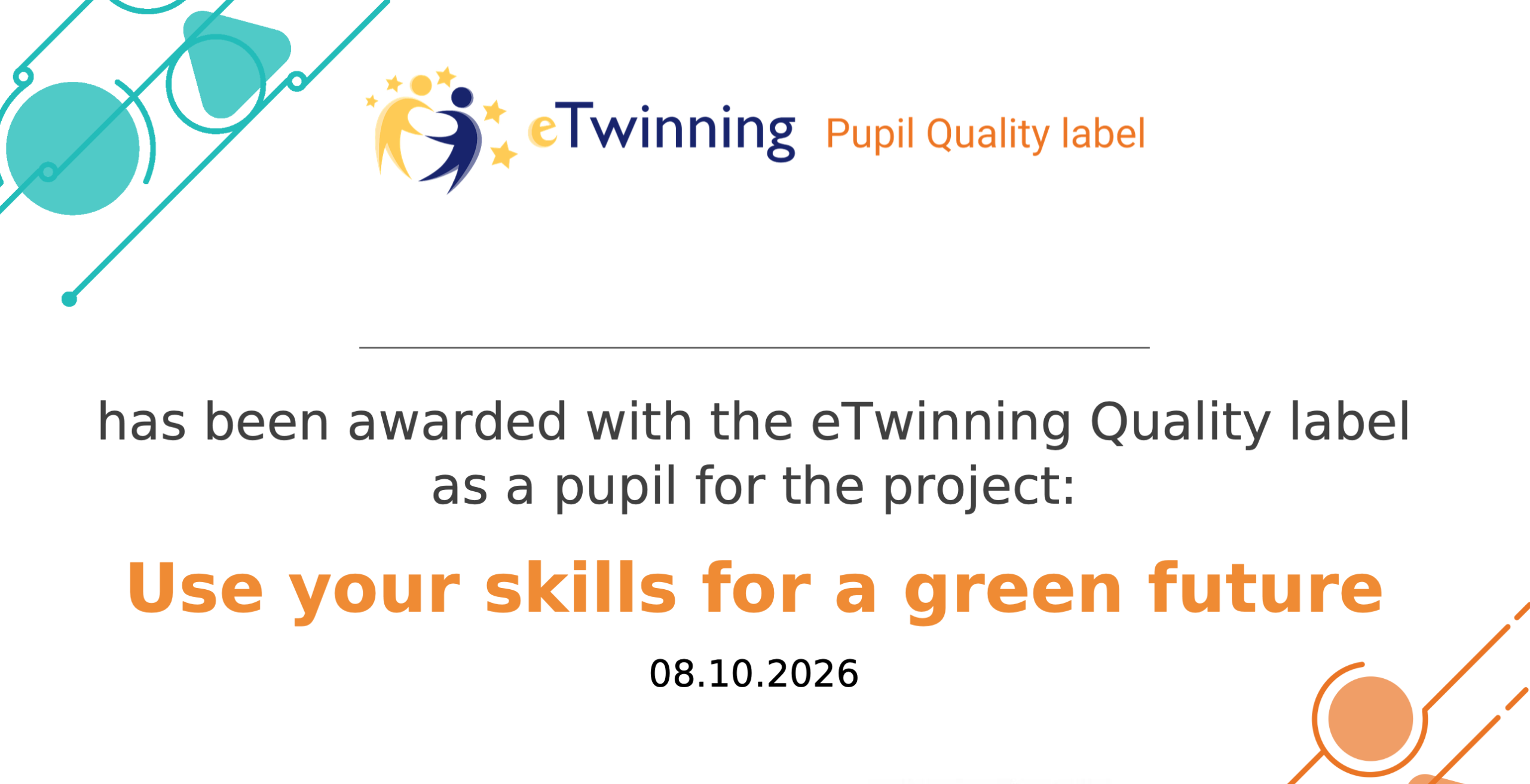 aeSB > 5 Selos de Qualidade Nacional eTwinning
