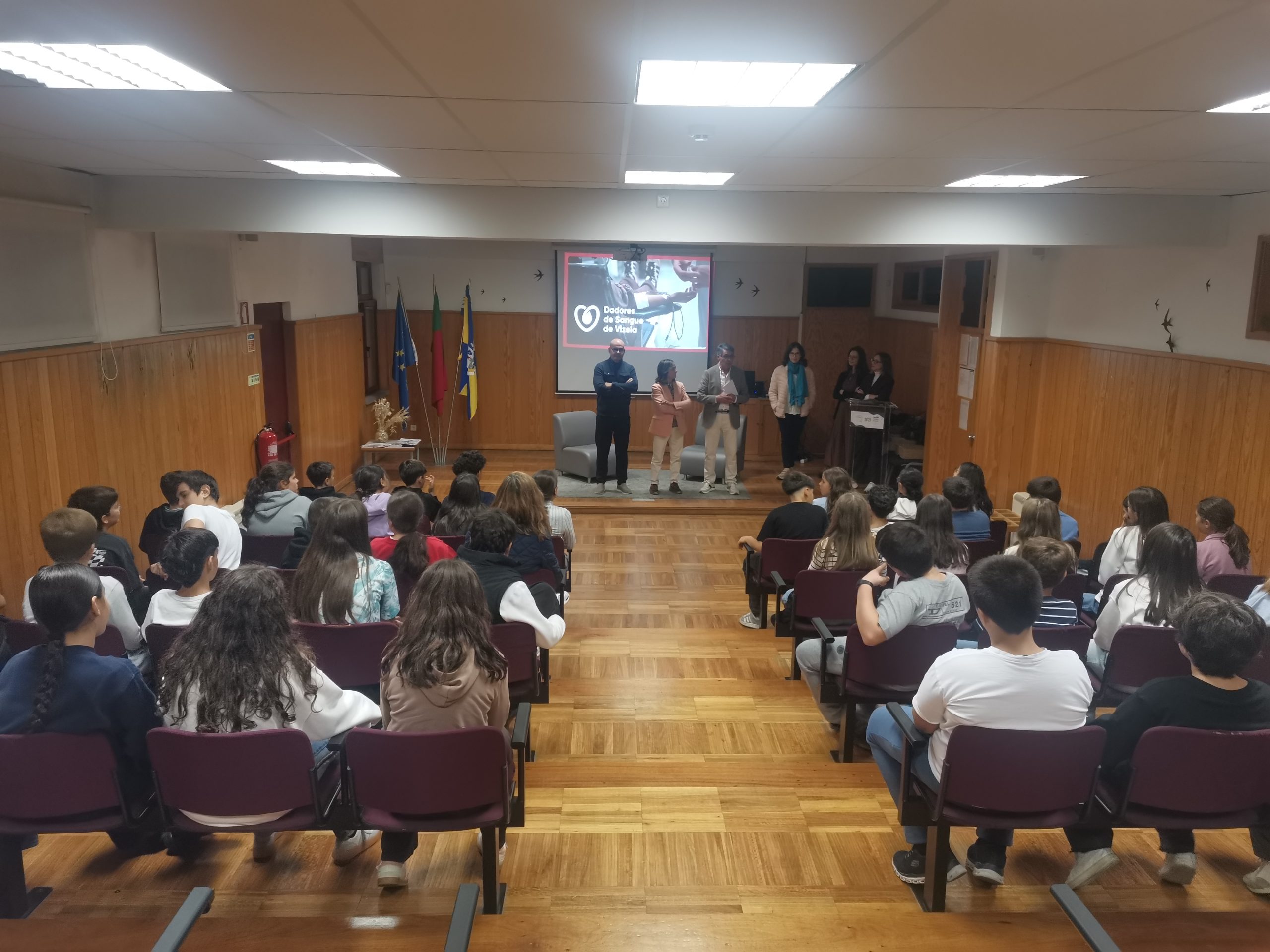 Projeto “Sangue Novo” > Sessão de sensibilização